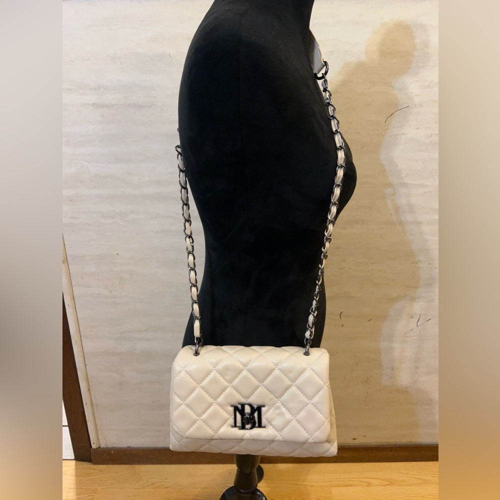 Badgley Mischka Quilted
Messenger Bag.